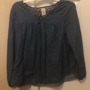 Jean Long Sleeve Shirt
